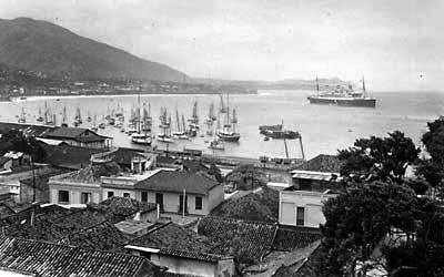 Puerto de La Guaira, hacia 1900